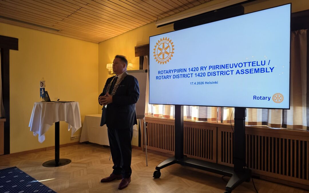 17.–18.04.2026: ROTARY PIIRKONNA 1420 KEVADKOOSOLEK, KONVERENTS JA PIDULIK GALA HELSINGIS